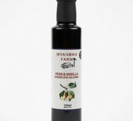 Myanbah Farm Caramelised Balsamic, Pear Vanilla Dressing 250ml