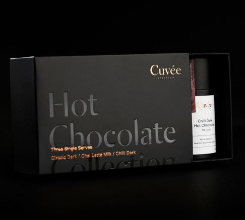 Cuvee Chocolate Hot Chocolate Collection 3 x 30g