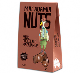 Duck Creek Macadamia Nuts Milk Chocolate 80g