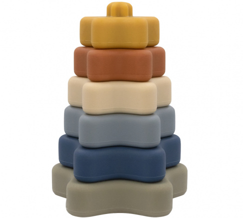 Living Textiles Star Stacking Tower - Boxed