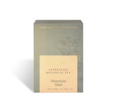 The Tea Centre Australian Botanical Mountain Mint Tea Bags