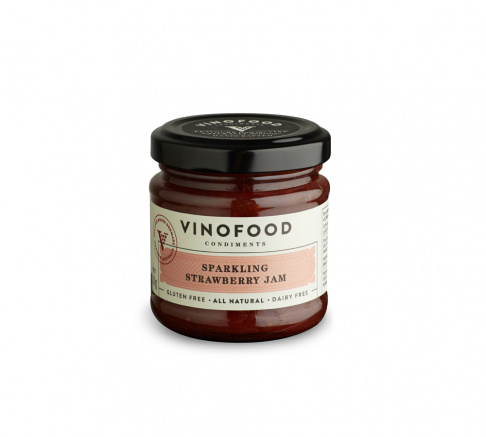 Vinofood Sparkling Strawberry Jam - Various Sizes