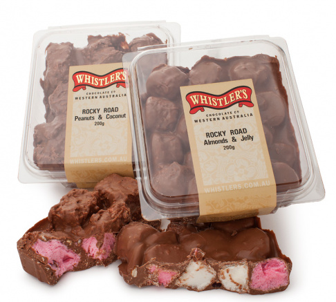 Whistlers Rocky Road Tubs 200g