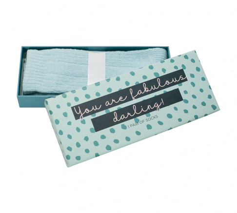 Sock Gift Box - Fabulous Darling