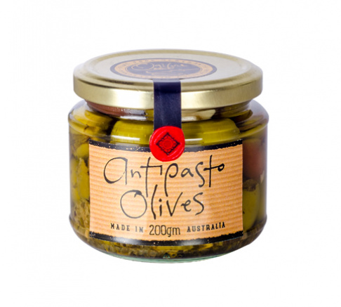 Ogilvie & Co Antipasto Olives 270g