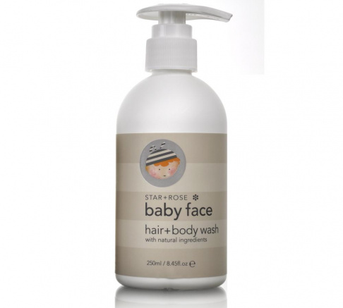 Baby Face Hair and Body Wash 250ml