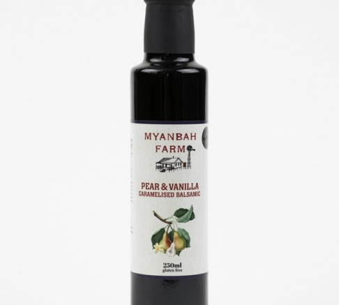 Myanbah Farm Caramelised Balsamic, Pear Vanilla Dressing 250ml