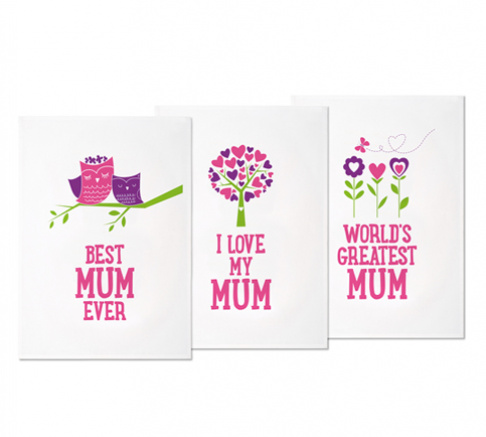Ogilvies Designs Best Mum Tea Towels
