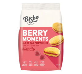 Bisko Bakehouse Berry Moments Jam Sandwich Shortbread 300g