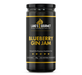 Langs Gourmet Blueberry Gin Jam 300g