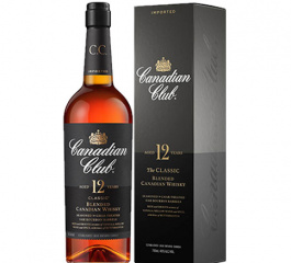 Canadian Club Classic 12 Year Old Whisky 700ml Boxed