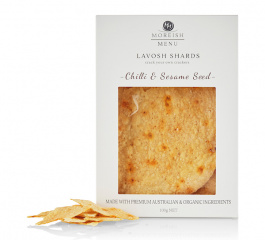 Moreish Menu Chilli and Sesame Seed Lavosh Crackers 100g