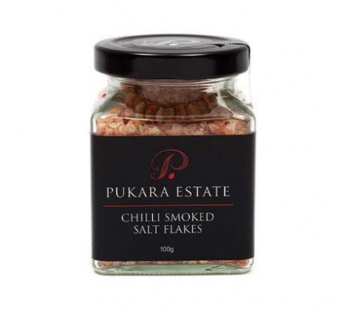 Pukara Estate Chilli Smoked Salt Flakes 100g
