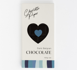 Charlotte Piper Dark Belgian Chocolate 100g