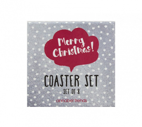 Coasters - Christmas Cheer Set