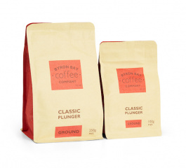 Byron Bay Coffee Classic Plunger Ground 250g