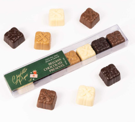 Charlotte Piper Solid Chocolate Christmas Presents 100g