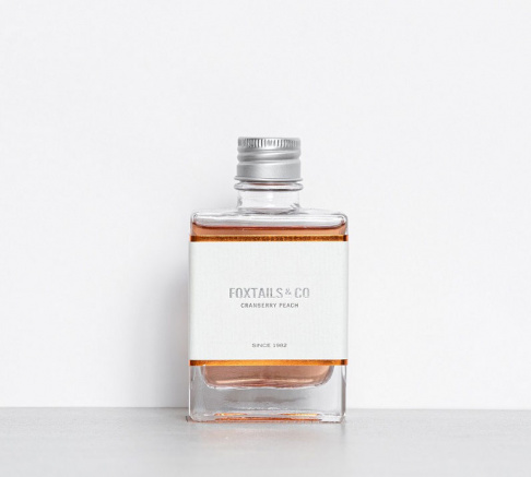 Foxtails & Co Cranberry Peach and Rose Cocktail 110ml