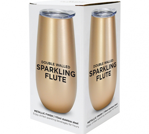 Sparkling Flute Double Walled - 2 Colours