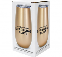 Sparkling Flute Double Walled - 2 Colours