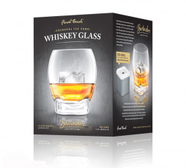 Final Touch Colossal Ice Cube Whisky Glass