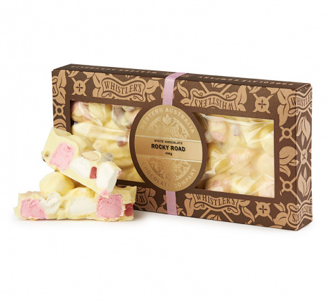 Whistlers Gourmet White Rocky Road 400g