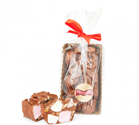 Whistlers Christmas Rocky Road Log 300g - Various Flavours
