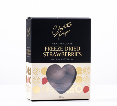 Charlotte Piper Choc Freeze Dried Berries 125g - Assorted