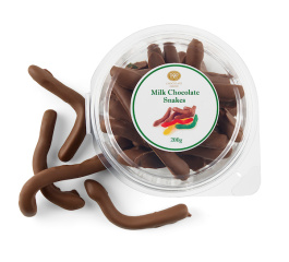 Chocolate Grove Milk Choc Snakes 200g