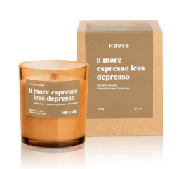 Neuve More Espresso Less Depresso Candle