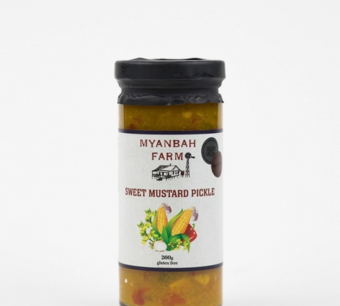 Myanbah Farm Sweet Mustard Pickle 260g