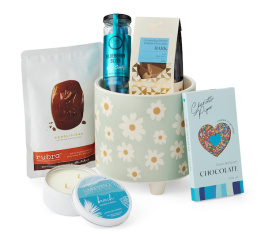 Out Of The Blue - Gift Pot - Flowers or Spots
