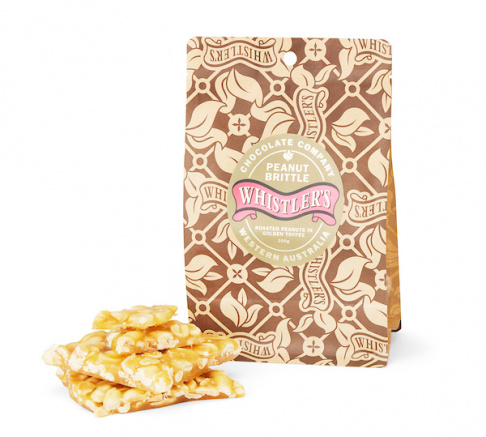 Whistlers Peanut Brittle and Cashew Crunch 200g