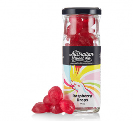 Australian Sweet Co Raspberry Drops 170g