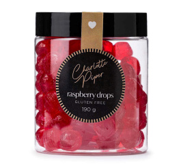 Charlotte Piper Hard Candy Raspberry Drops 190g