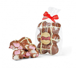 Whistlers Rocky Road Hot Cross Buns 350g