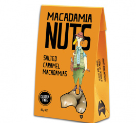 Duck Creek Macadamia Nuts Caramel Chocolate 80g