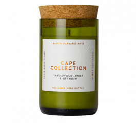 Cape Collection Sandalwood Amber Geranium Candle