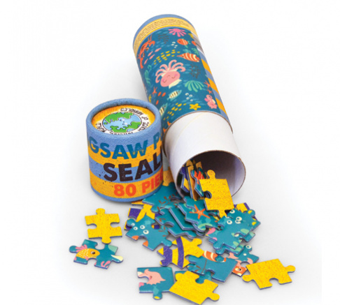 House Of Marbles Sea Life Jigsaw Puzzle Tube