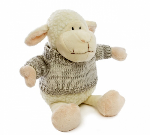 Lambert Sheep with Grey Jumper 25cm