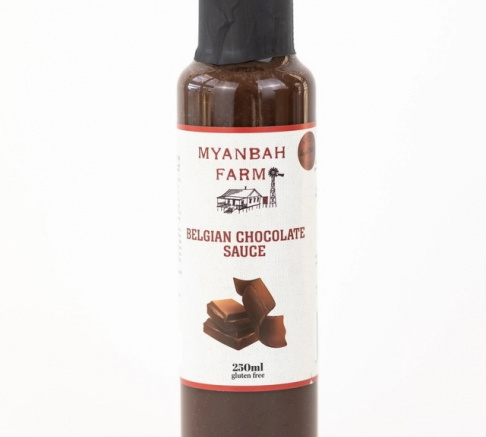 Myanbah Farm Belgian Chocolate Sauce 250ml