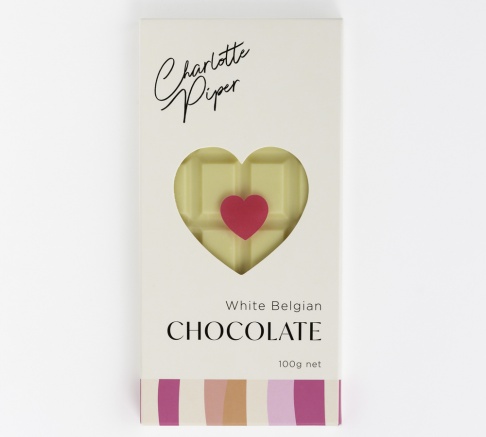 Charlotte Piper White Belgian Chocolate 100g