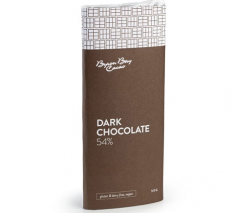 Byron Bay Cacao 54% Dark Chocolate Bar 50g