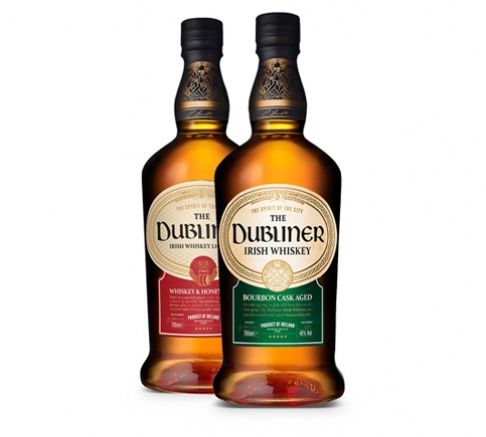 Dubliner Irish Whiskey Liqueur or Bourbon 700ml