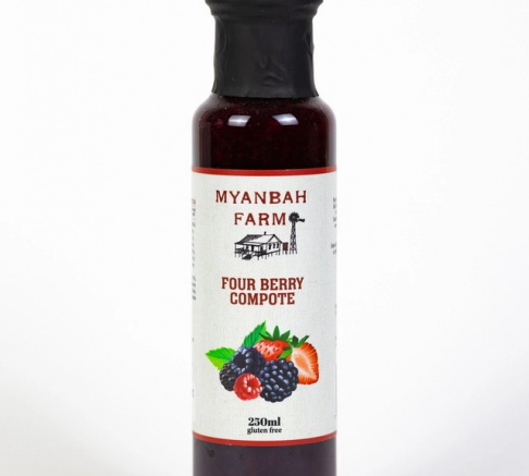 Myanbah Farm Four Berry Compote Sauce 250ml