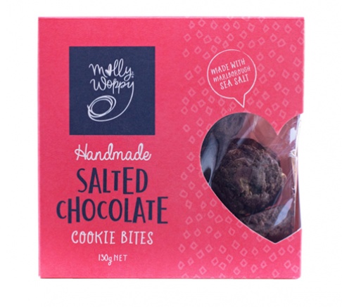 Molly Woppy Salted Chocolate Cookie Bites 130g