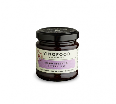 Vinofood Boysenberry and Shiraz Jam - Various Sizes
