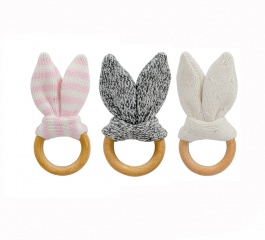 Baby Bunny Teether - Various Colours