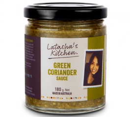 Latasha's Kitchen Green Coriander Sauce 180g
