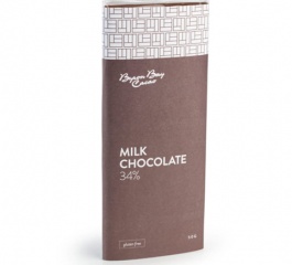Byron Bay Cacao 34% Milk Chocolate Bar 50g